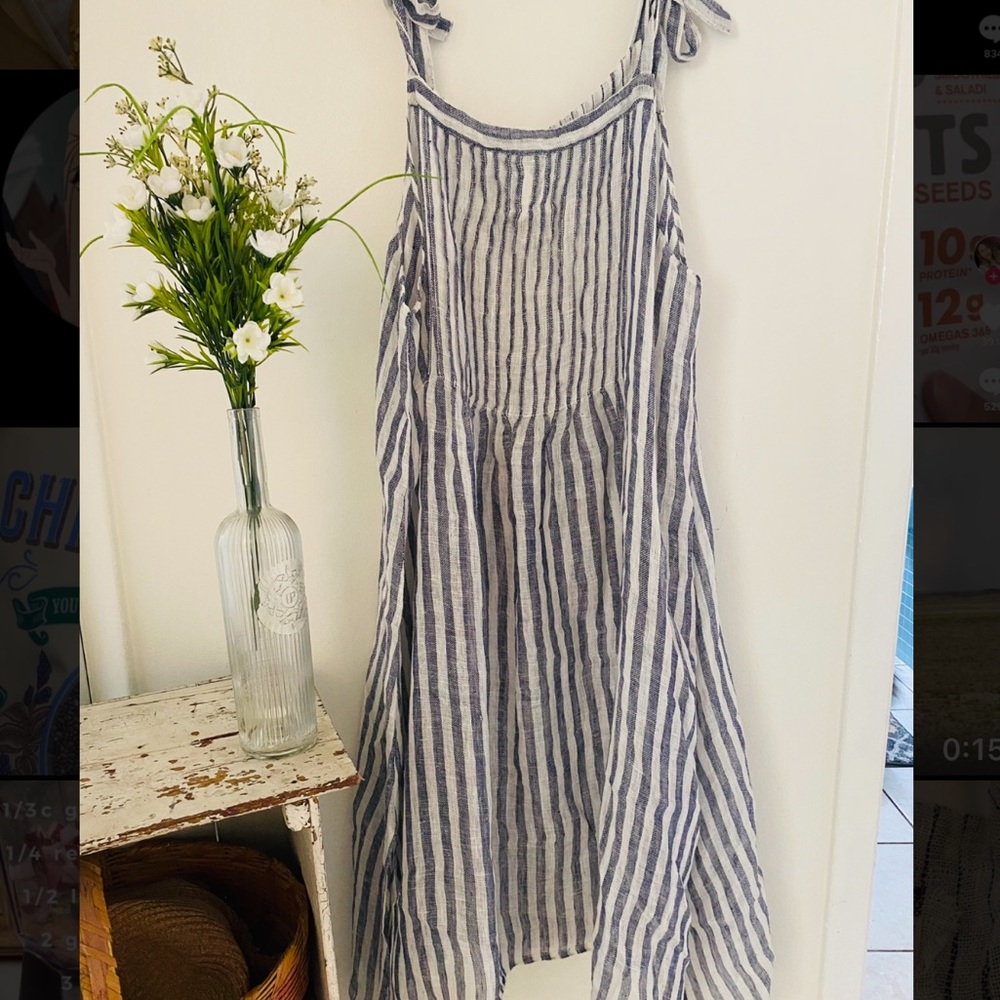 🌾Linen Sundress🌾